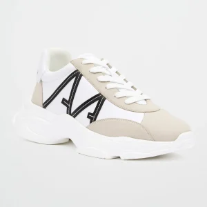 Cheap Aje ATHLETICA A.A Logo Sneaker 957 Rice White / White