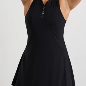 Sale Aje ATHLETICA Active Tennis Dress Black/White Logo