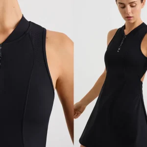 Sale Aje ATHLETICA Active Tennis Dress Black/White Logo