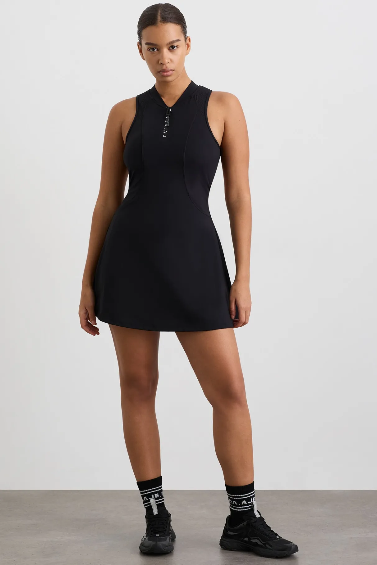 active_tennis_dress_6-1.webp Sale Aje ATHLETICA Active Tennis Dress Black/White Logo