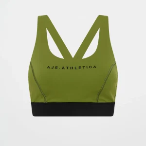 Outlet Aje ATHLETICA Adjustable Bra 330 Evergreen Black