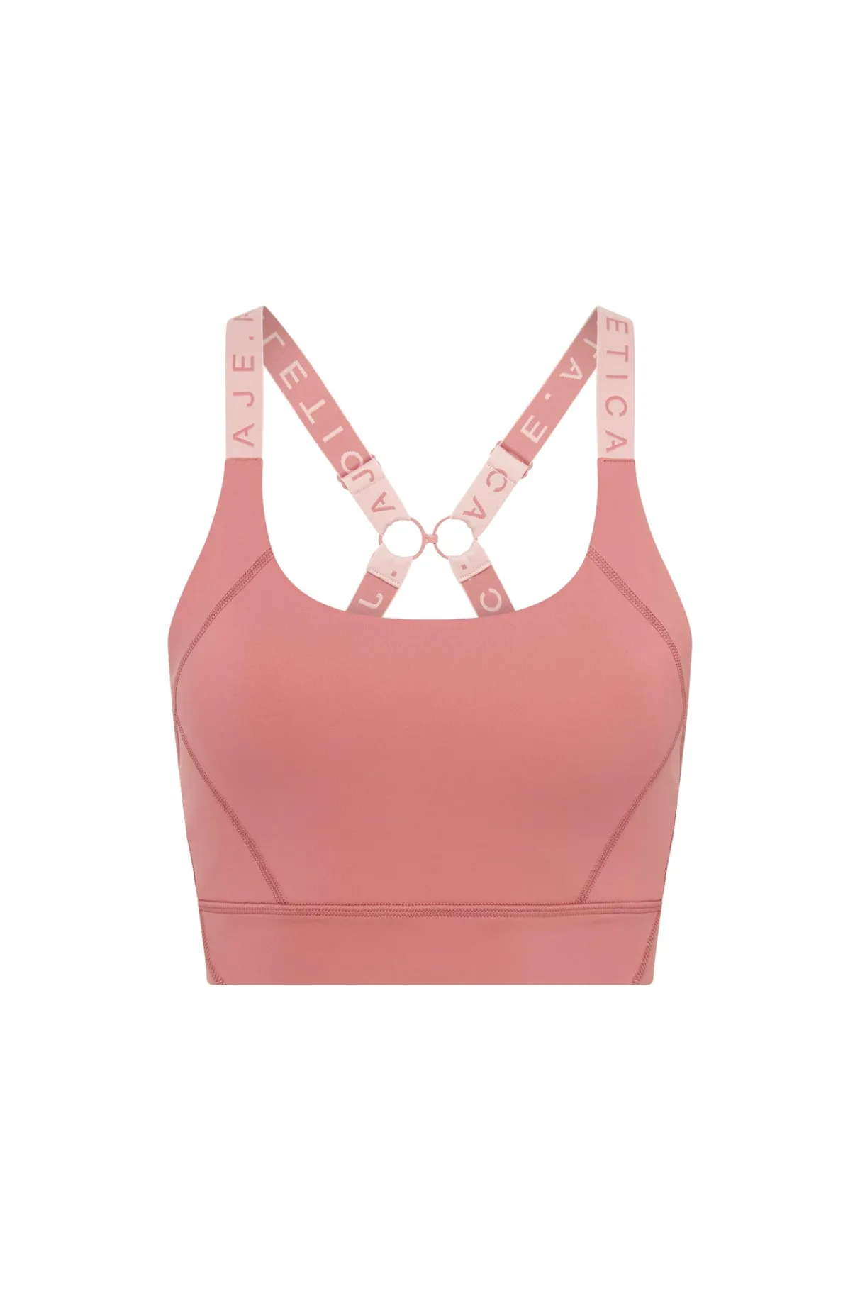 adjustable_strap_logo_tape_sports_bra__1.webp Online Aje ATHLETICA Adjustable Strap Logo Tape Sports Bra 321 Rose Pink/Rose Quartz