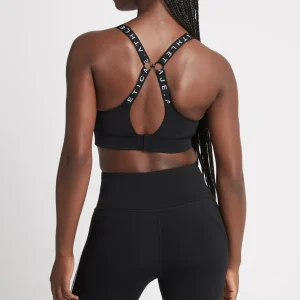 Best Sale Aje ATHLETICA Adjustable Strap Logo Tape Sports Bra 321 Black/White