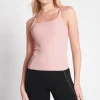 Best Aje ATHLETICA Adjustable Strap Racerback Tank 117 Rose Quartz
