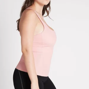 Best Aje ATHLETICA Adjustable Strap Racerback Tank 117 Rose Quartz