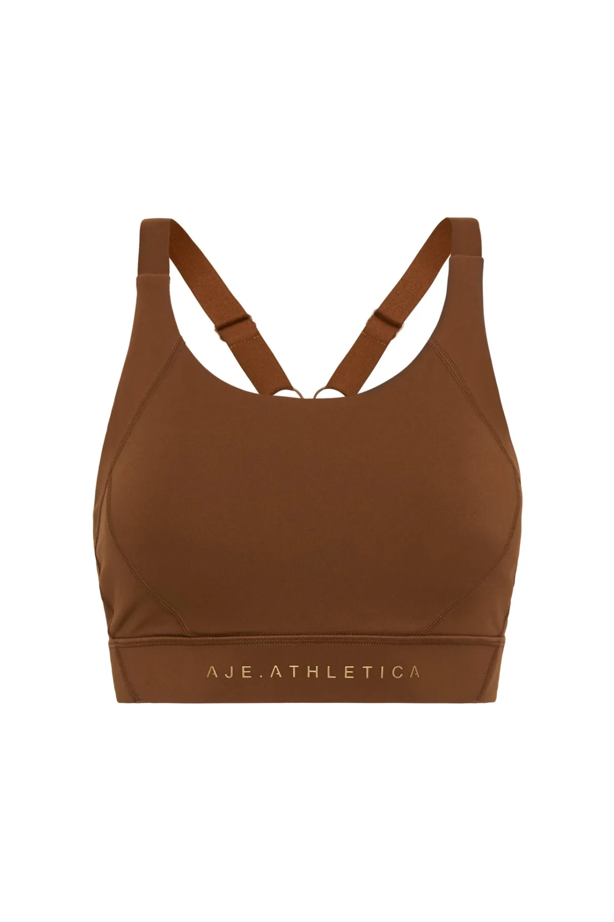 adjustable_strap_sports_bra__1-1.webp Cheap Aje ATHLETICA Adjustable Strap Sports Bra 321 Coffee/Gold