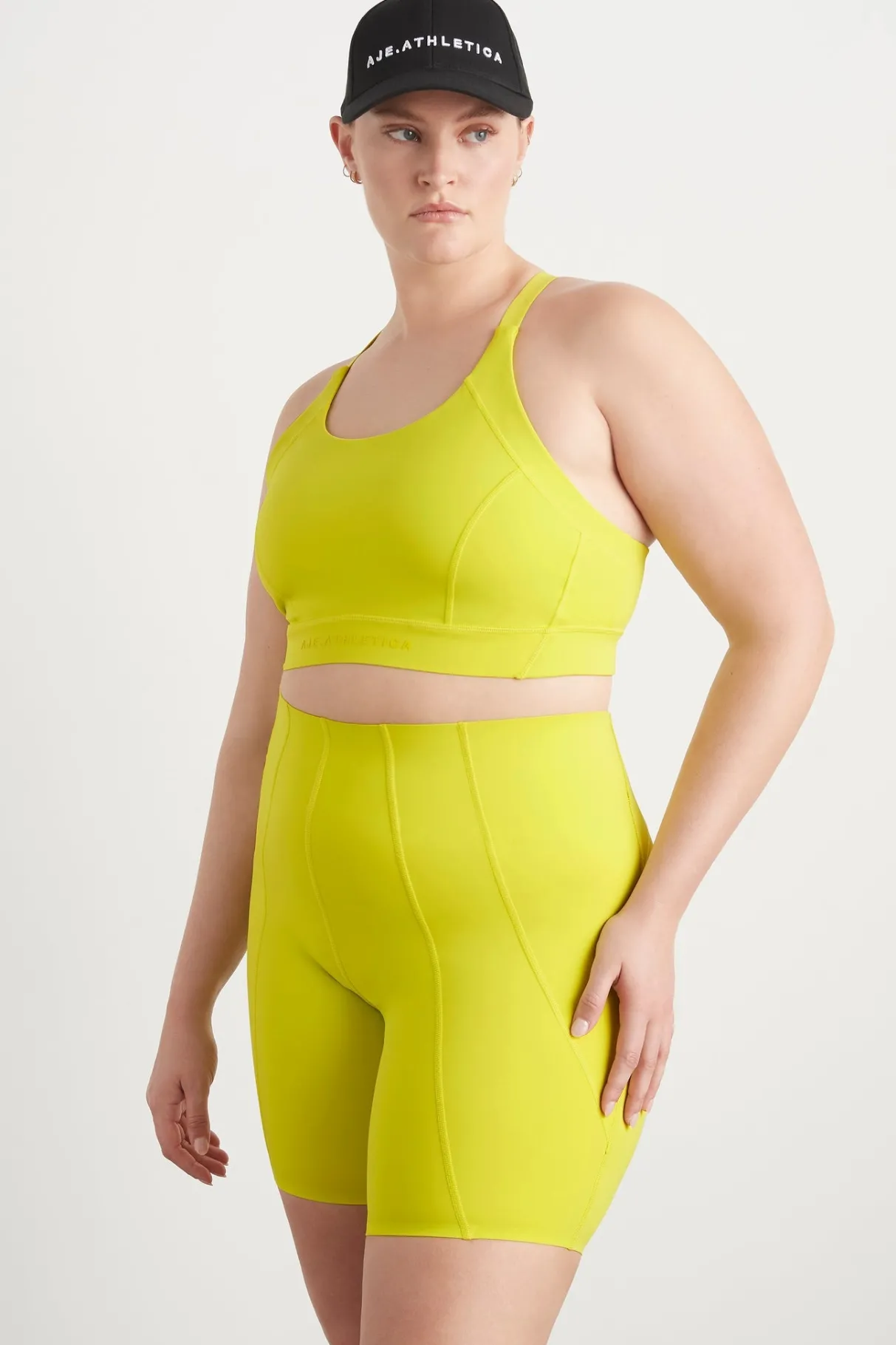 adjustable_strap_sports_bra__10.webp Fashion Aje ATHLETICA Adjustable Strap Sports Bra 321 Citrus Yellow