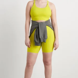 Fashion Aje ATHLETICA Adjustable Strap Sports Bra 321 Citrus Yellow