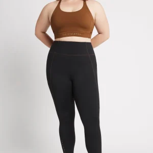 Cheap Aje ATHLETICA Adjustable Strap Sports Bra 321 Coffee/Gold