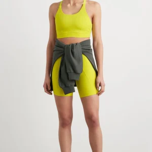Fashion Aje ATHLETICA Adjustable Strap Sports Bra 321 Citrus Yellow