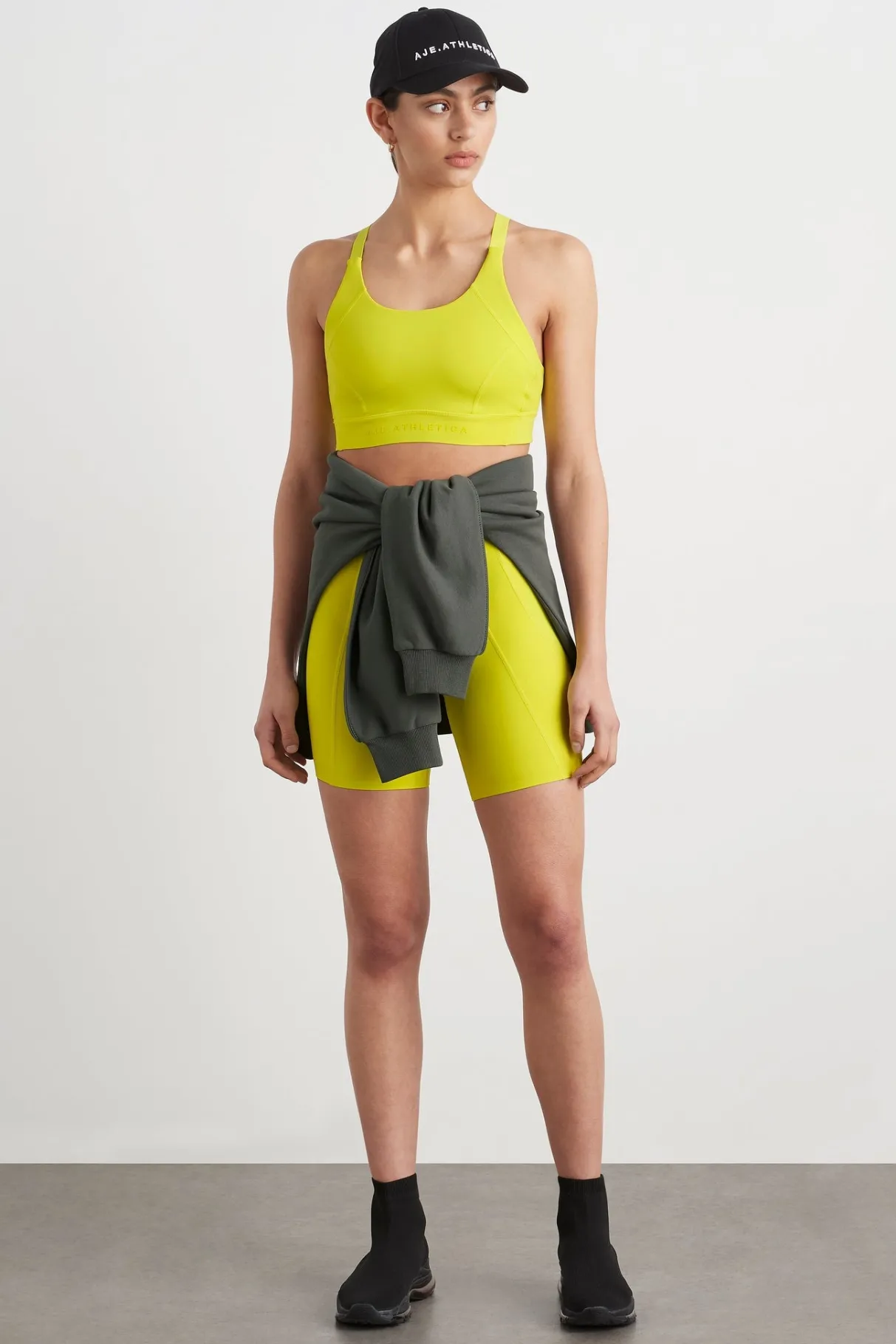 adjustable_strap_sports_bra__2.webp Fashion Aje ATHLETICA Adjustable Strap Sports Bra 321 Citrus Yellow