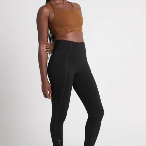 Cheap Aje ATHLETICA Adjustable Strap Sports Bra 321 Coffee/Gold