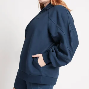 Discount Aje ATHLETICA All Rounder Hoodie 410 Midnight Blue