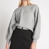 Flash Sale Aje ATHLETICA All Rounder Logo Crew Jumper 410 Grey Marle