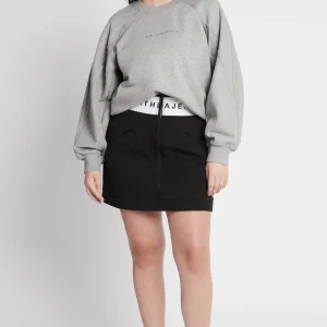 Flash Sale Aje ATHLETICA All Rounder Logo Crew Jumper 410 Grey Marle