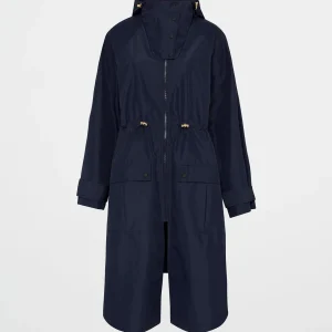 Fashion Aje ATHLETICA Anorak Spray Coat 766 Galaxy Blue