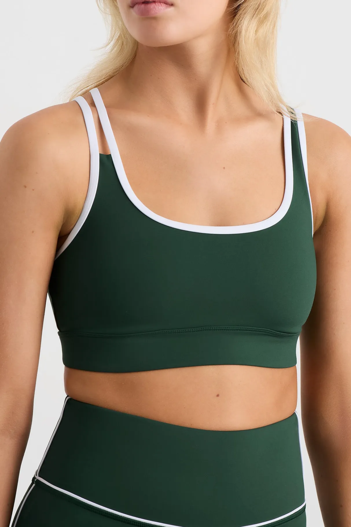 asym_strap_sports_bra__3.webp Cheap Aje ATHLETICA Asym Strap Sports Bra 378 Pine Green White