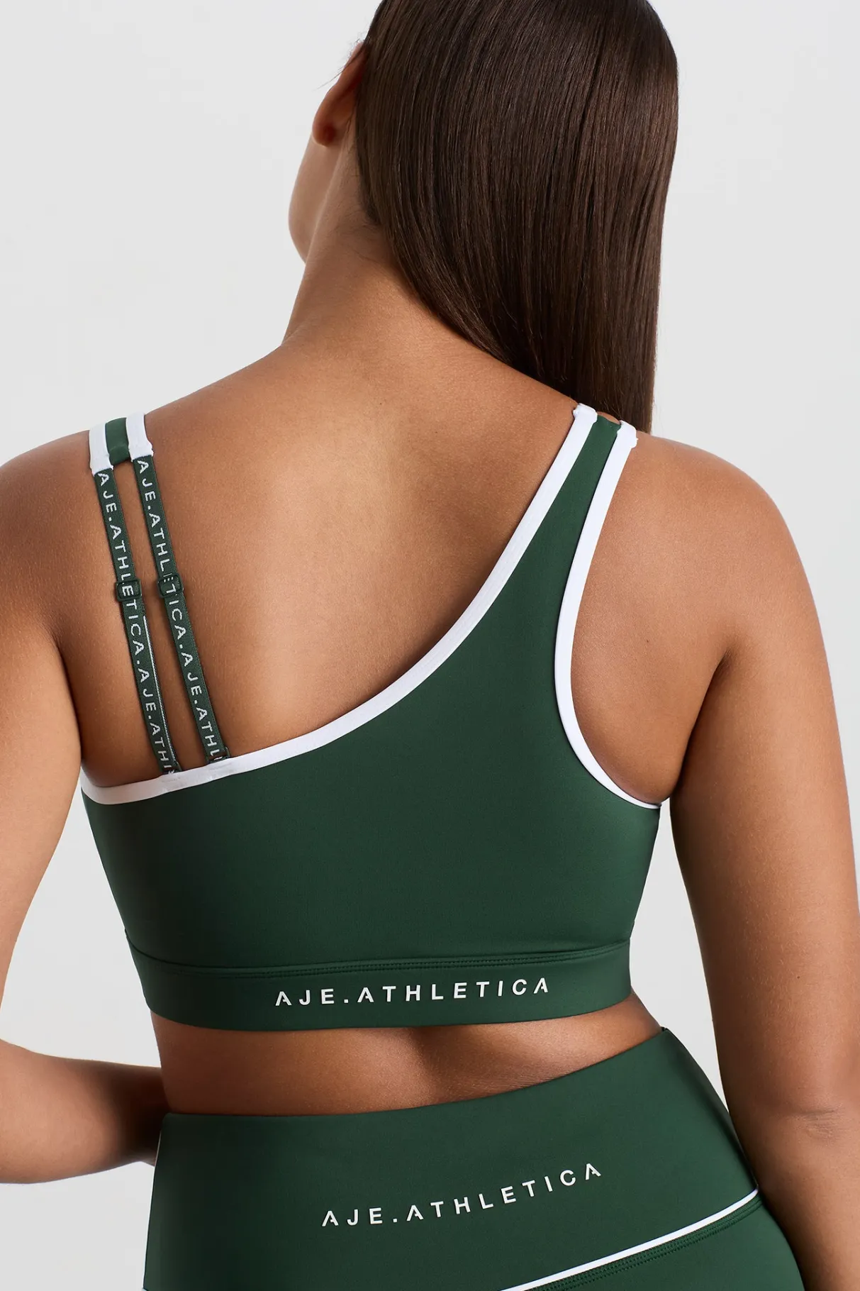 asym_strap_sports_bra__9.webp Cheap Aje ATHLETICA Asym Strap Sports Bra 378 Pine Green White