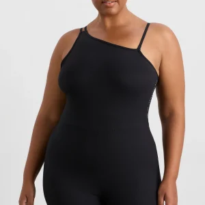 New Aje ATHLETICA Asymmetric Catsuit 812 Black
