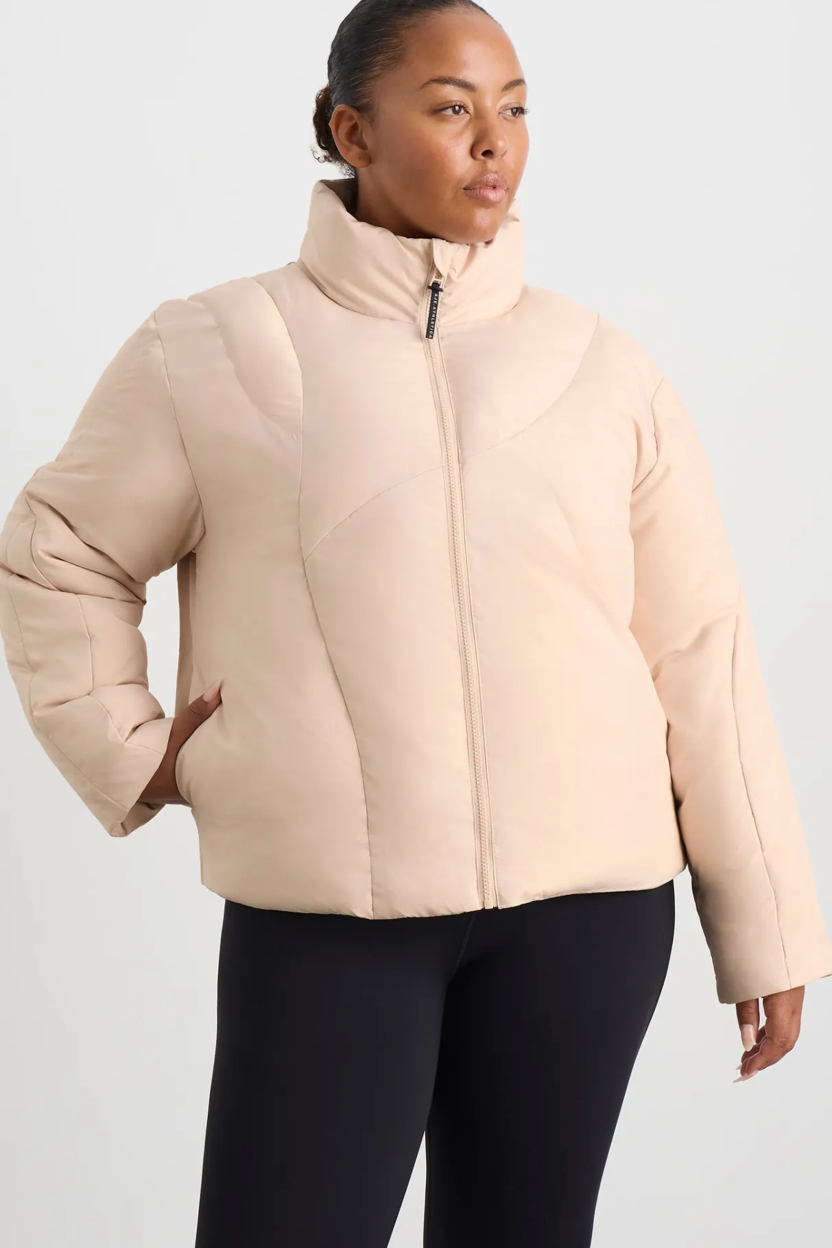 asymmetric_panel_puffer__16.webp Cheap Aje ATHLETICA Asymmetric Panel Puffer 756 Light Blush