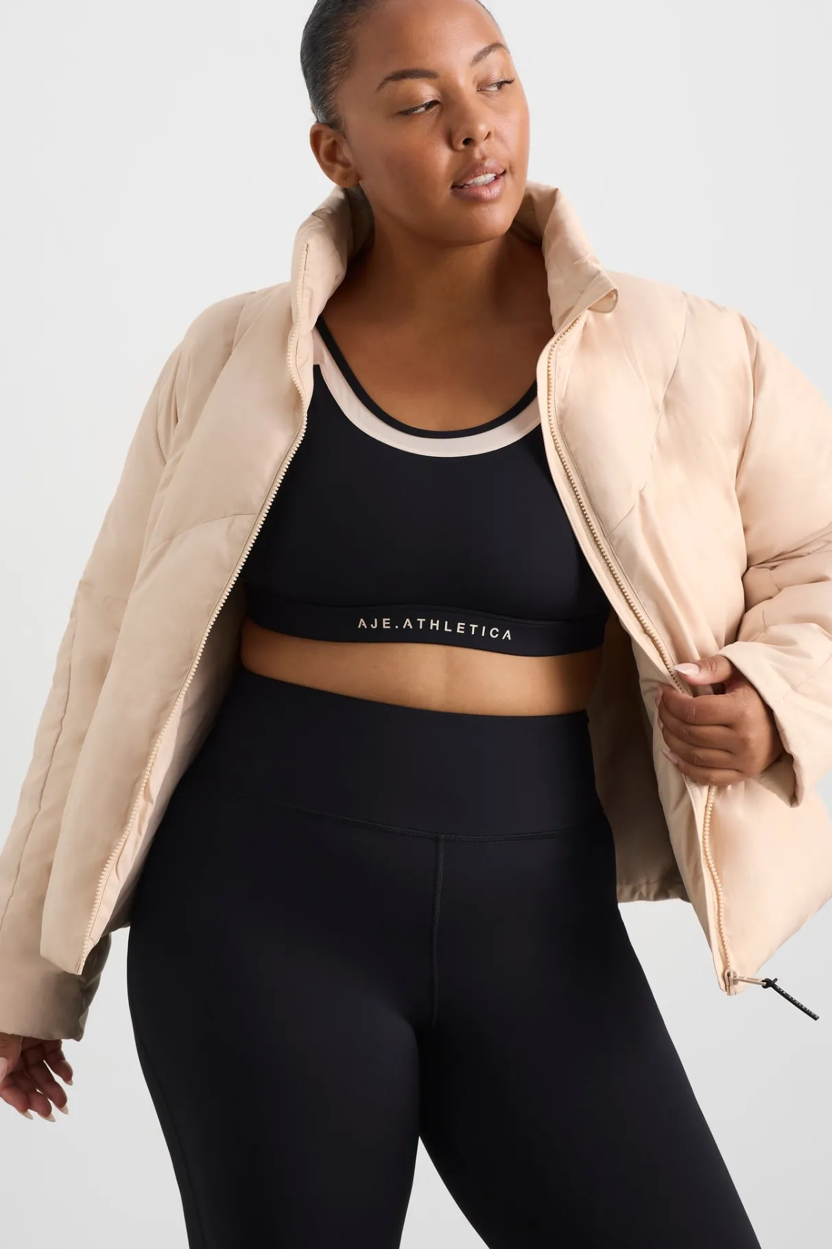 asymmetric_panel_puffer__17.webp Cheap Aje ATHLETICA Asymmetric Panel Puffer 756 Light Blush