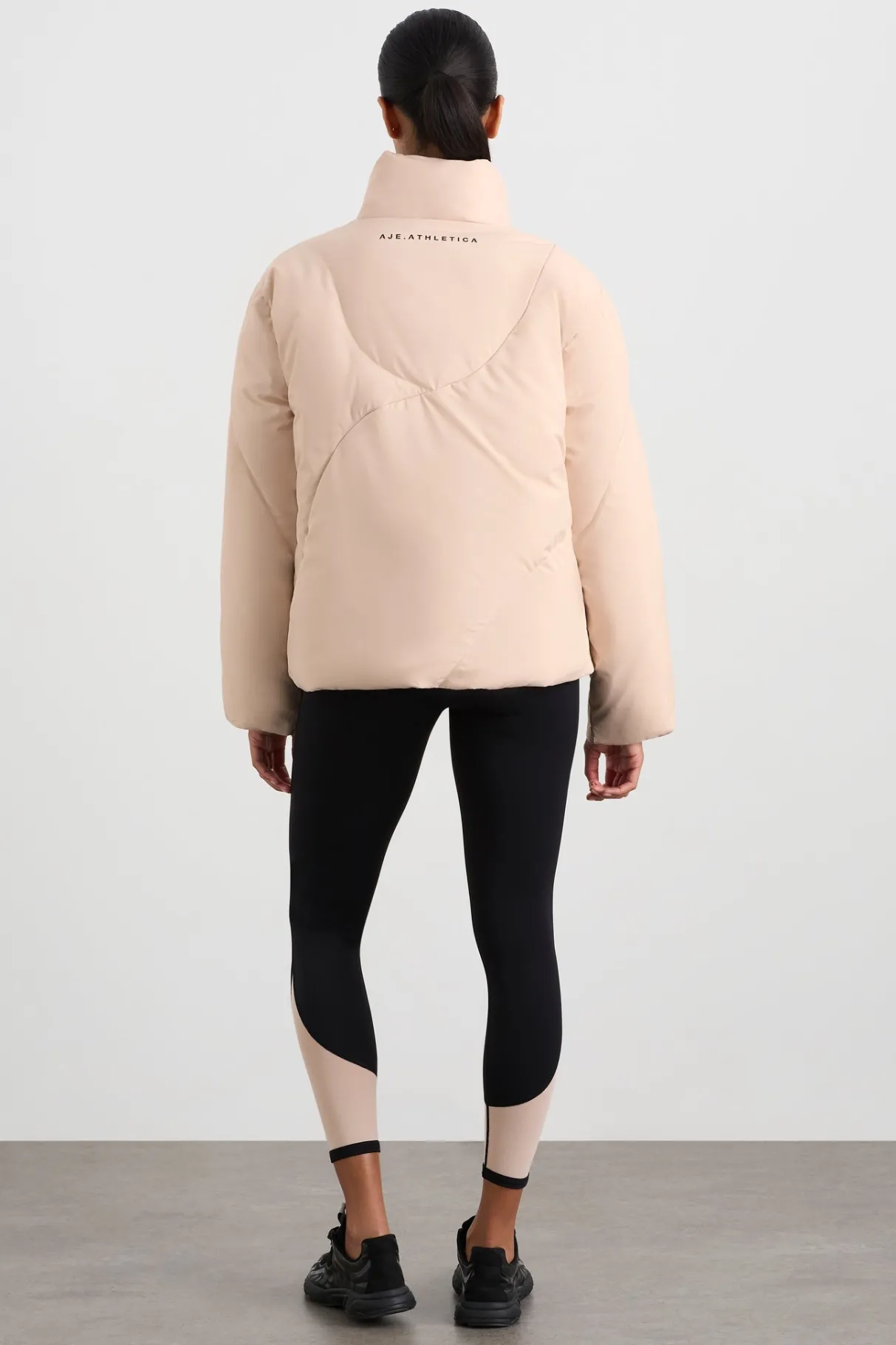asymmetric_panel_puffer__6.webp Cheap Aje ATHLETICA Asymmetric Panel Puffer 756 Light Blush
