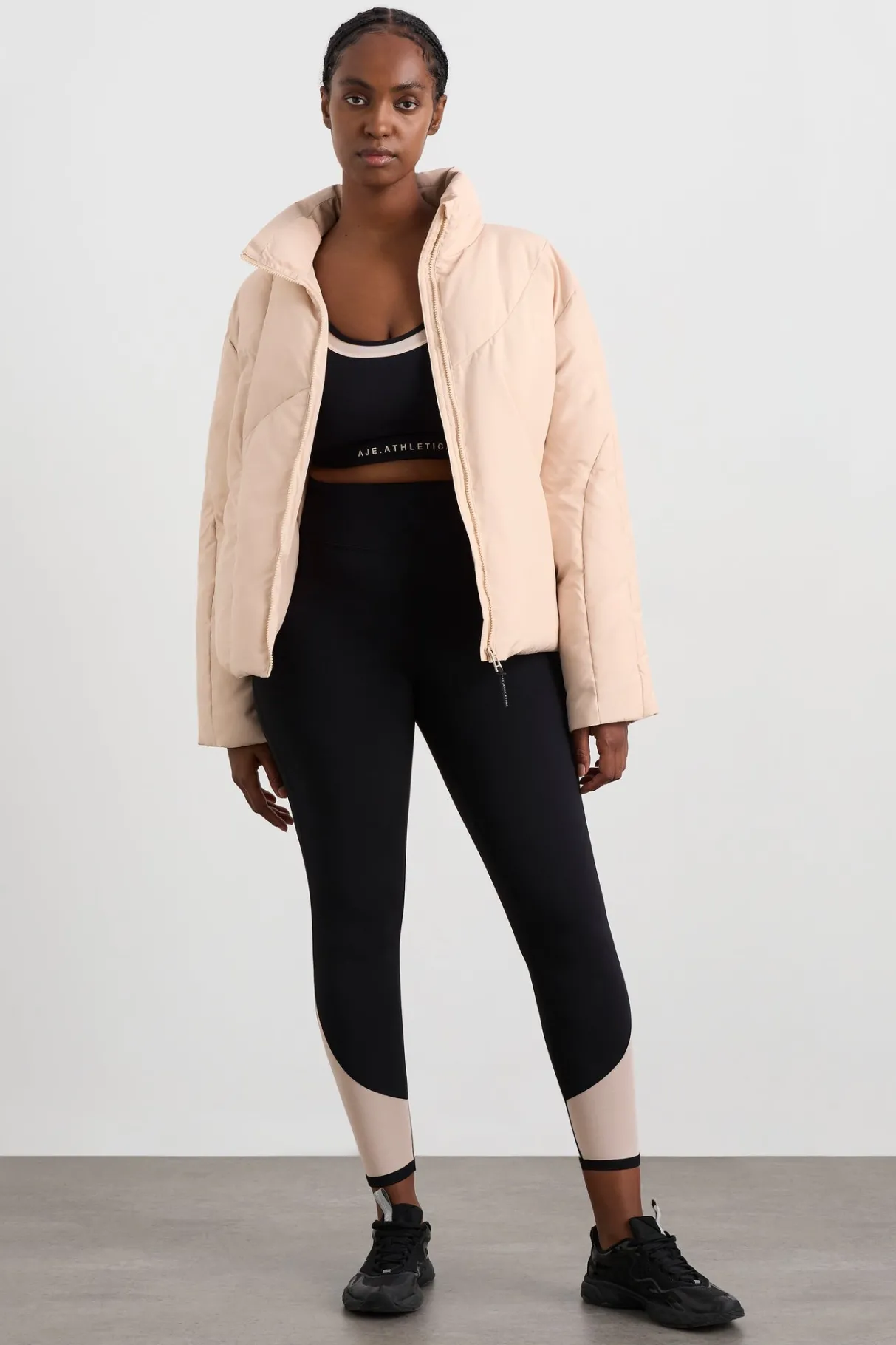 asymmetric_panel_puffer__8.webp Cheap Aje ATHLETICA Asymmetric Panel Puffer 756 Light Blush
