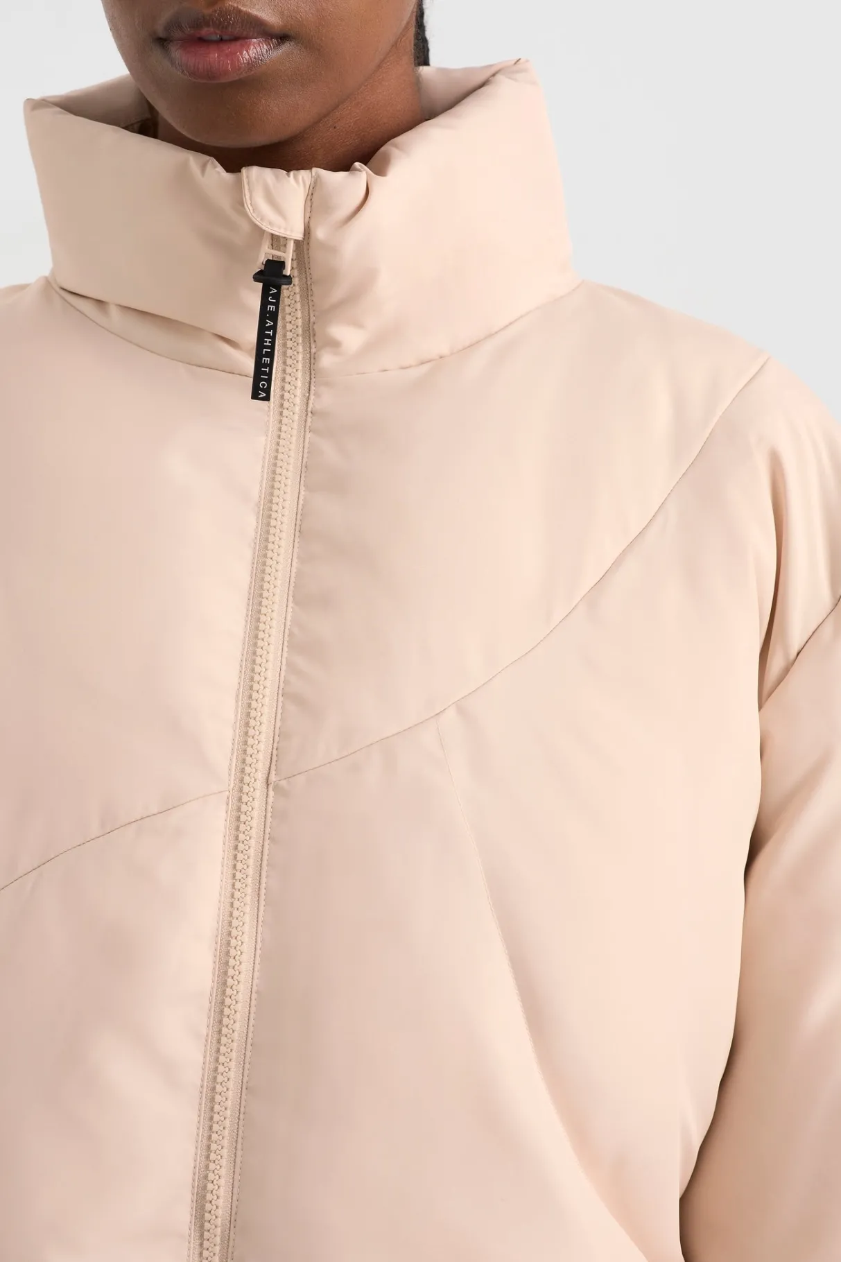 asymmetric_panel_puffer__9.webp Cheap Aje ATHLETICA Asymmetric Panel Puffer 756 Light Blush