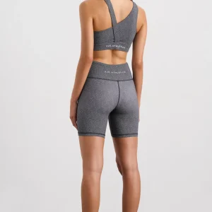 Store Aje ATHLETICA Asymmetric Racer Sports Bra 382 Herringbone Print