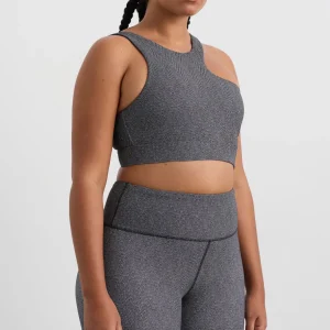 Store Aje ATHLETICA Asymmetric Racer Sports Bra 382 Herringbone Print
