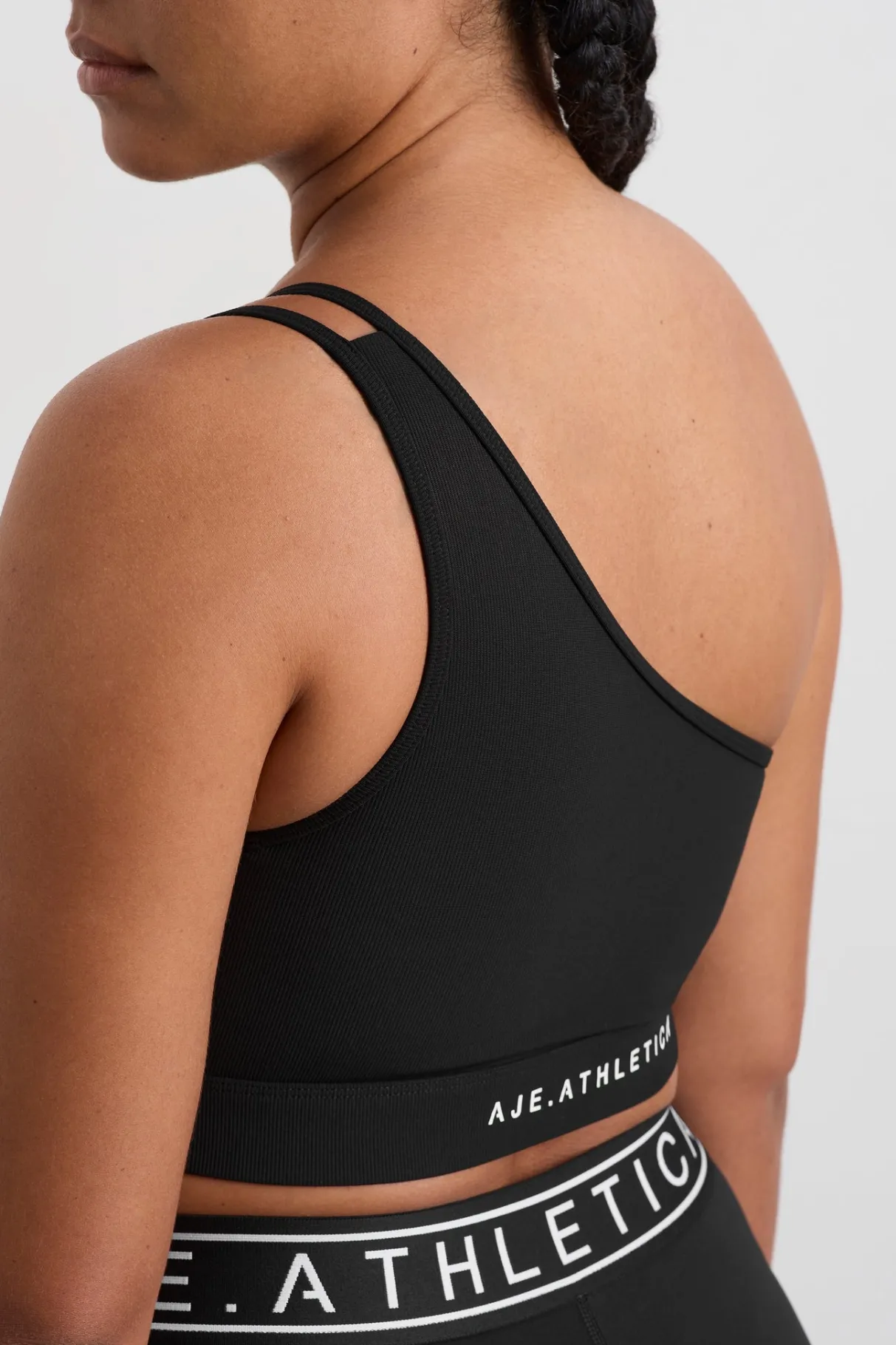 asymmetric_ribbed_crop_top__7.webp Sale Aje ATHLETICA Asymmetric Ribbed Crop Top 386 Black