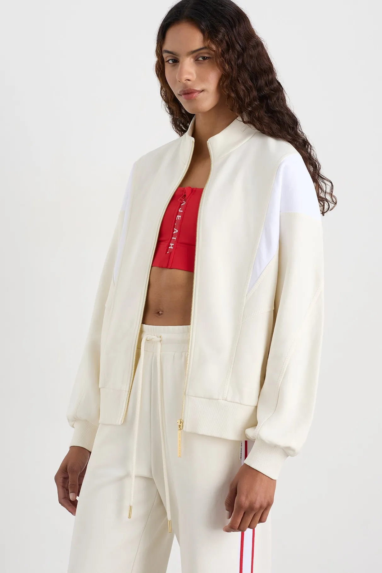 batwing_track_jacket__0.webp Sale Aje ATHLETICA Batwing Track Jacket 725 Ecru