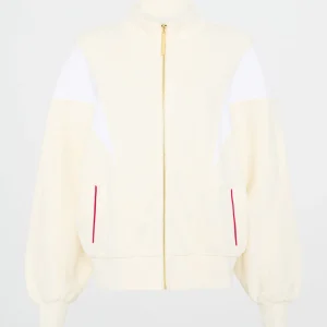 Sale Aje ATHLETICA Batwing Track Jacket 725 Ecru