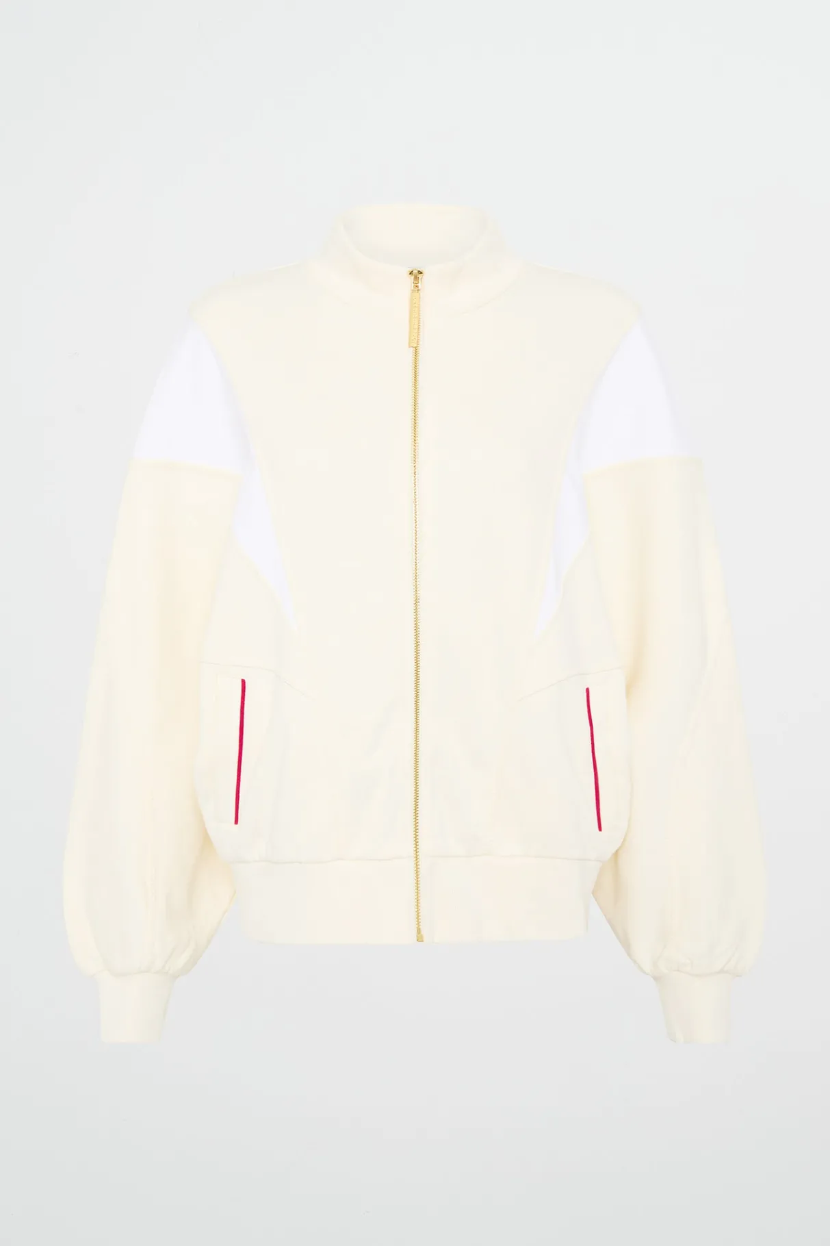 batwing_track_jacket__1.webp Sale Aje ATHLETICA Batwing Track Jacket 725 Ecru