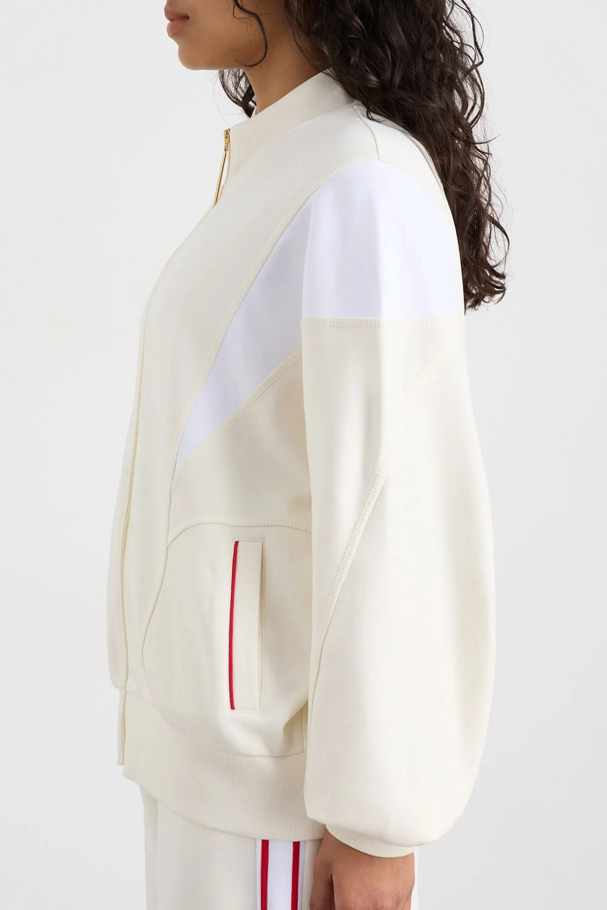 batwing_track_jacket__8.webp Sale Aje ATHLETICA Batwing Track Jacket 725 Ecru