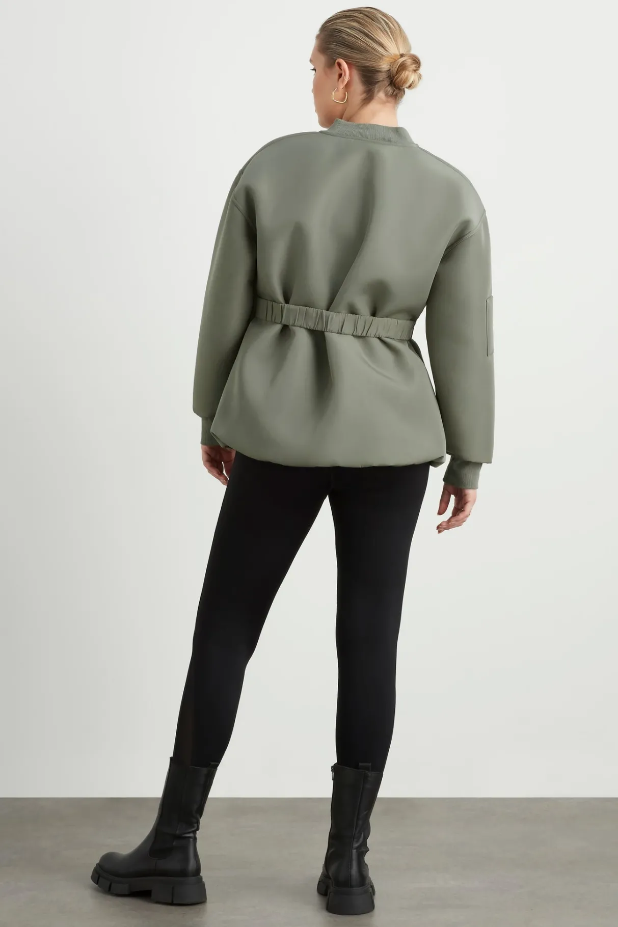 belted_jacket__10.webp New Aje ATHLETICA Belted Jacket 722 Midnight Grey/Gold