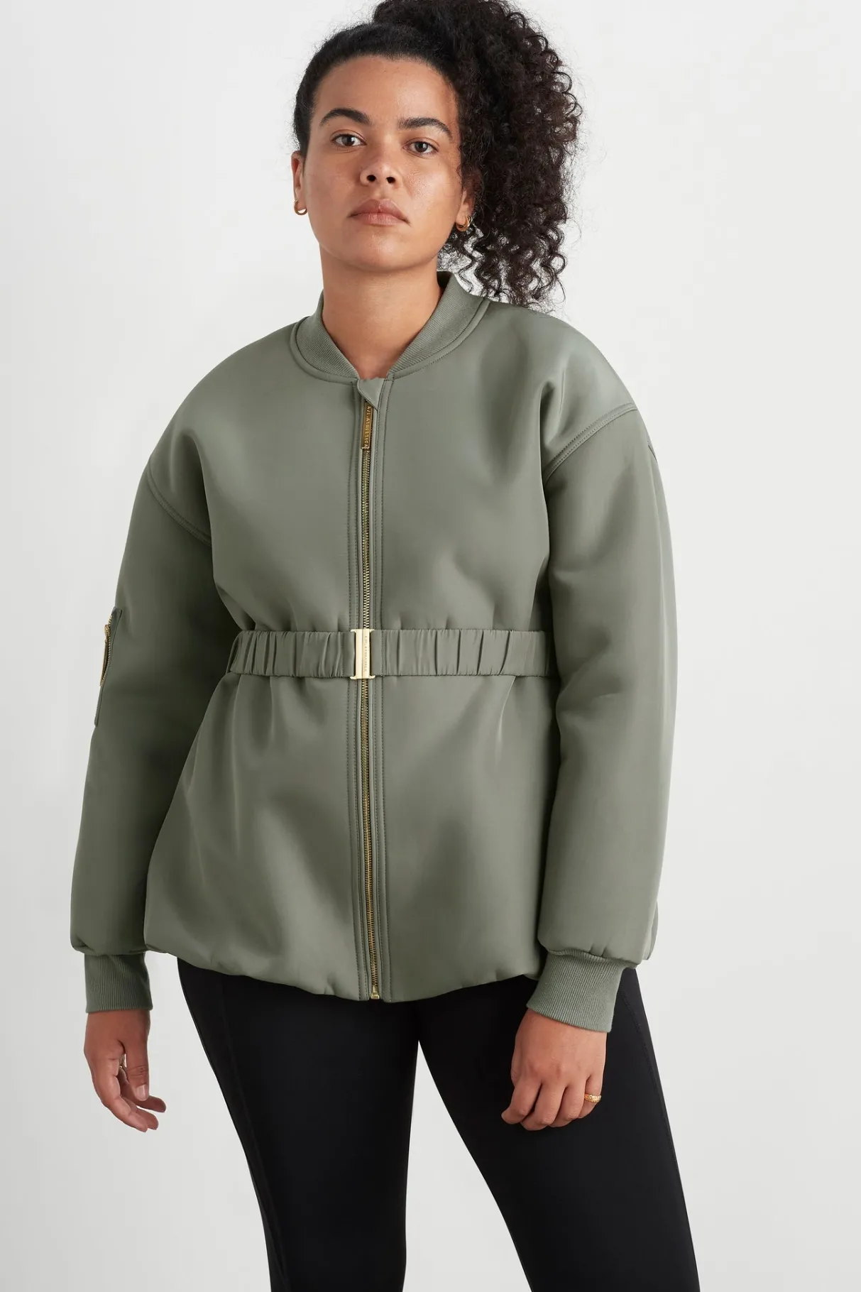 belted_jacket__11.webp New Aje ATHLETICA Belted Jacket 722 Midnight Grey/Gold