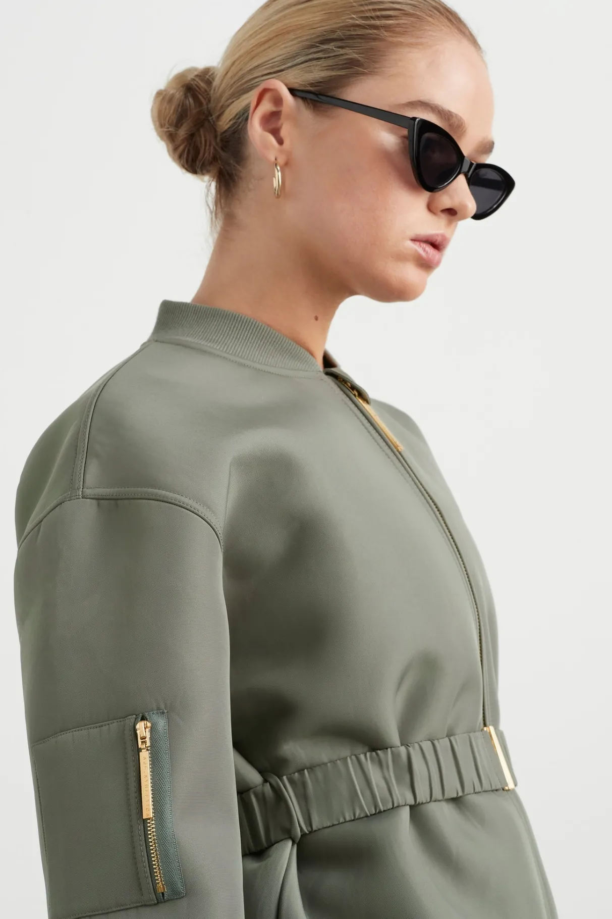 belted_jacket__3.webp New Aje ATHLETICA Belted Jacket 722 Midnight Grey/Gold