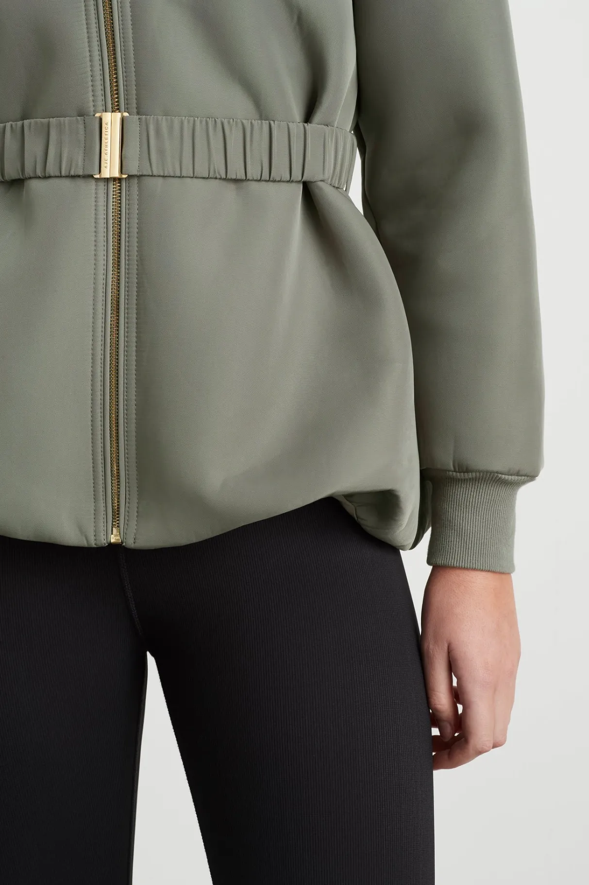 belted_jacket__4.webp New Aje ATHLETICA Belted Jacket 722 Midnight Grey/Gold