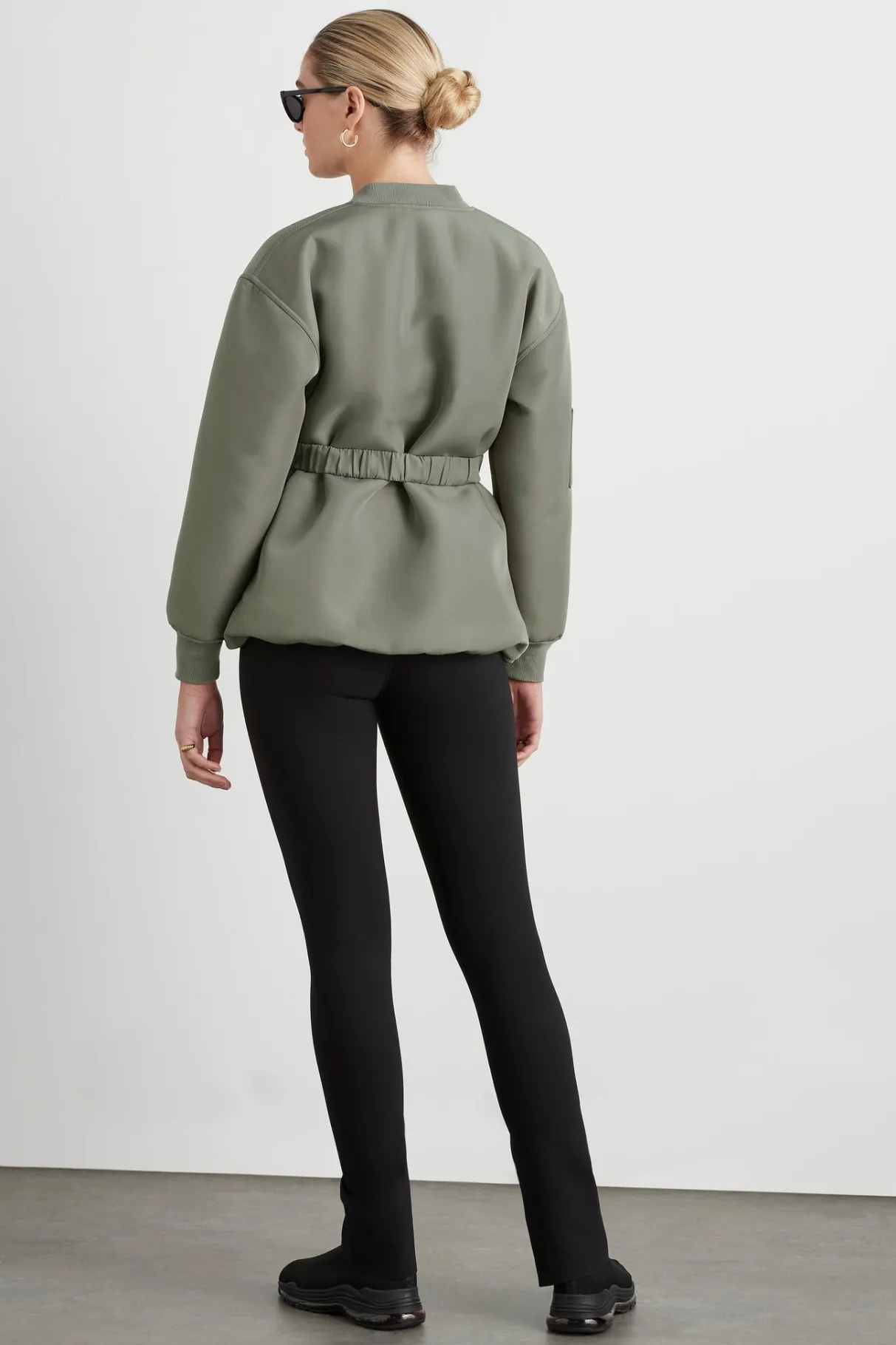 belted_jacket__5.webp New Aje ATHLETICA Belted Jacket 722 Midnight Grey/Gold