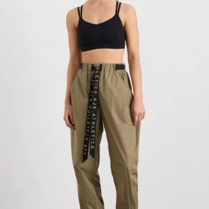 Cheap Aje ATHLETICA Belted Windbreak Pant 502 Soft Khaki Black