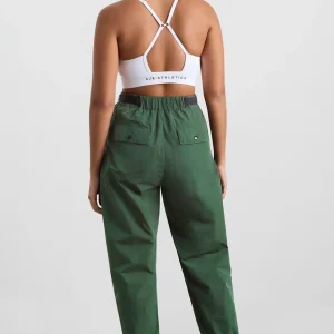 Fashion Aje ATHLETICA Belted Windbreak Pant 502 Pine Green