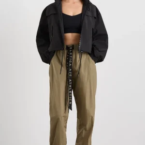 Cheap Aje ATHLETICA Belted Windbreak Pant 502 Soft Khaki Black