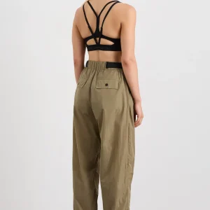 Cheap Aje ATHLETICA Belted Windbreak Pant 502 Soft Khaki Black