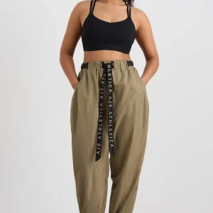 Cheap Aje ATHLETICA Belted Windbreak Pant 502 Soft Khaki Black
