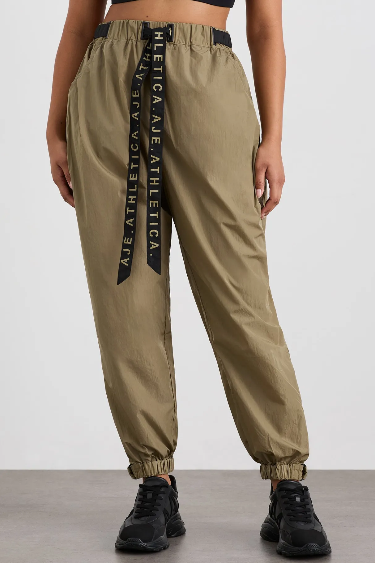 belted_windbreak_pant__6.webp Cheap Aje ATHLETICA Belted Windbreak Pant 502 Soft Khaki Black