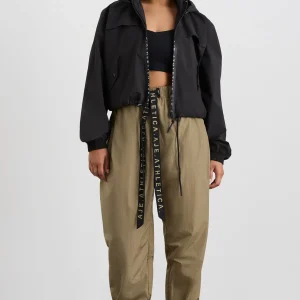Cheap Aje ATHLETICA Belted Windbreak Pant 502 Soft Khaki Black