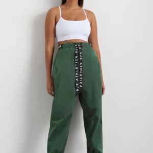 Fashion Aje ATHLETICA Belted Windbreak Pant 502 Pine Green