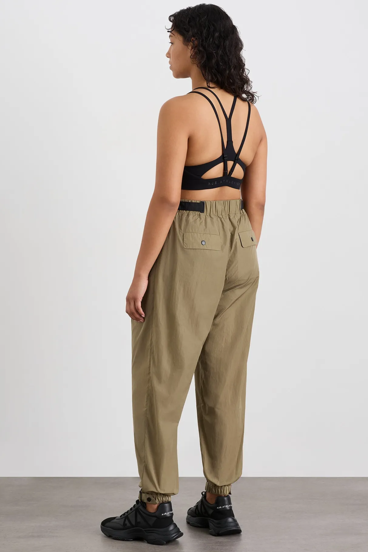 belted_windbreak_pant__9.webp Cheap Aje ATHLETICA Belted Windbreak Pant 502 Soft Khaki Black