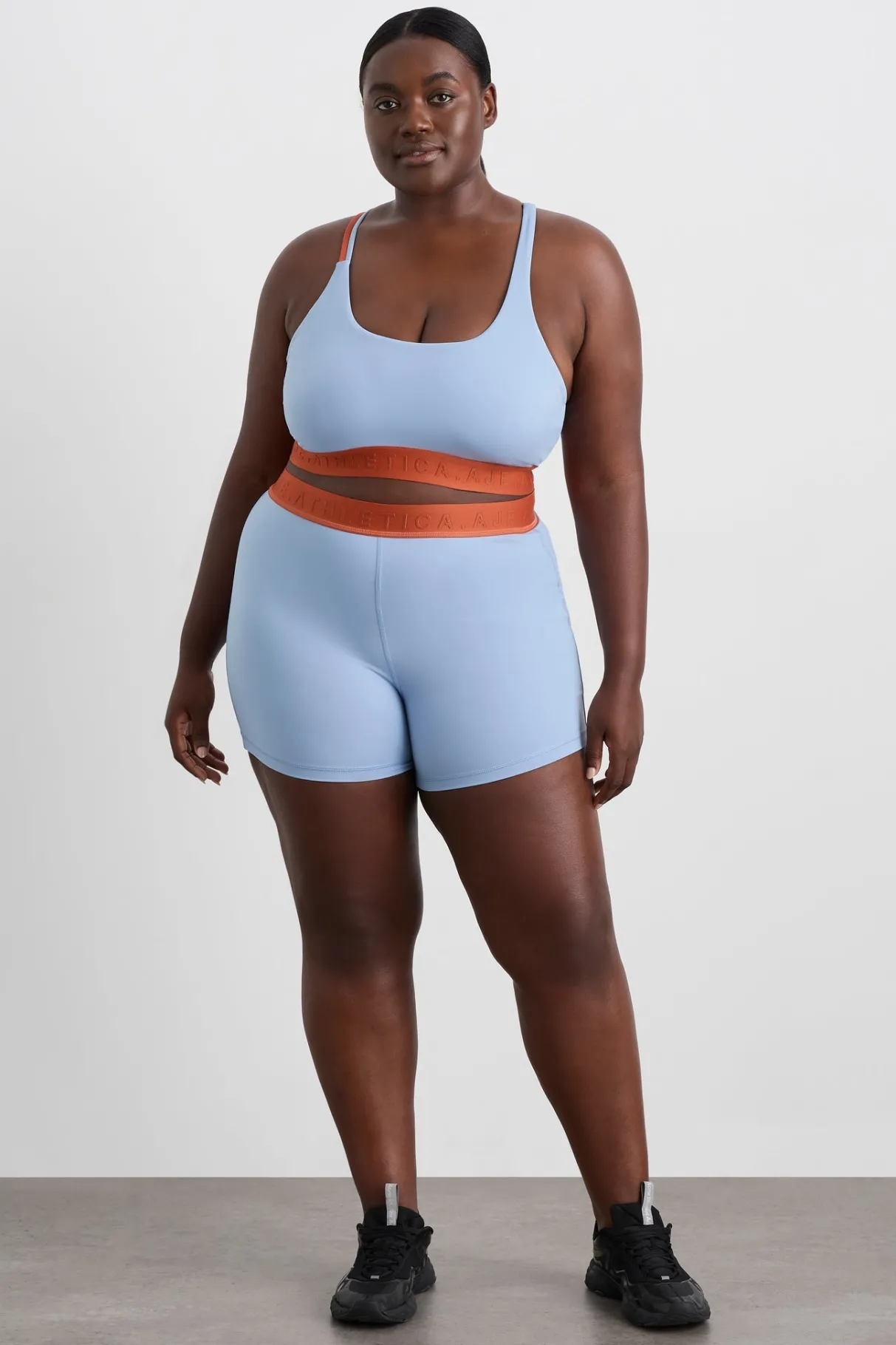 bike_short__12.webp Cheap Aje ATHLETICA Bike Short 017 Steel Blue Copper Orange